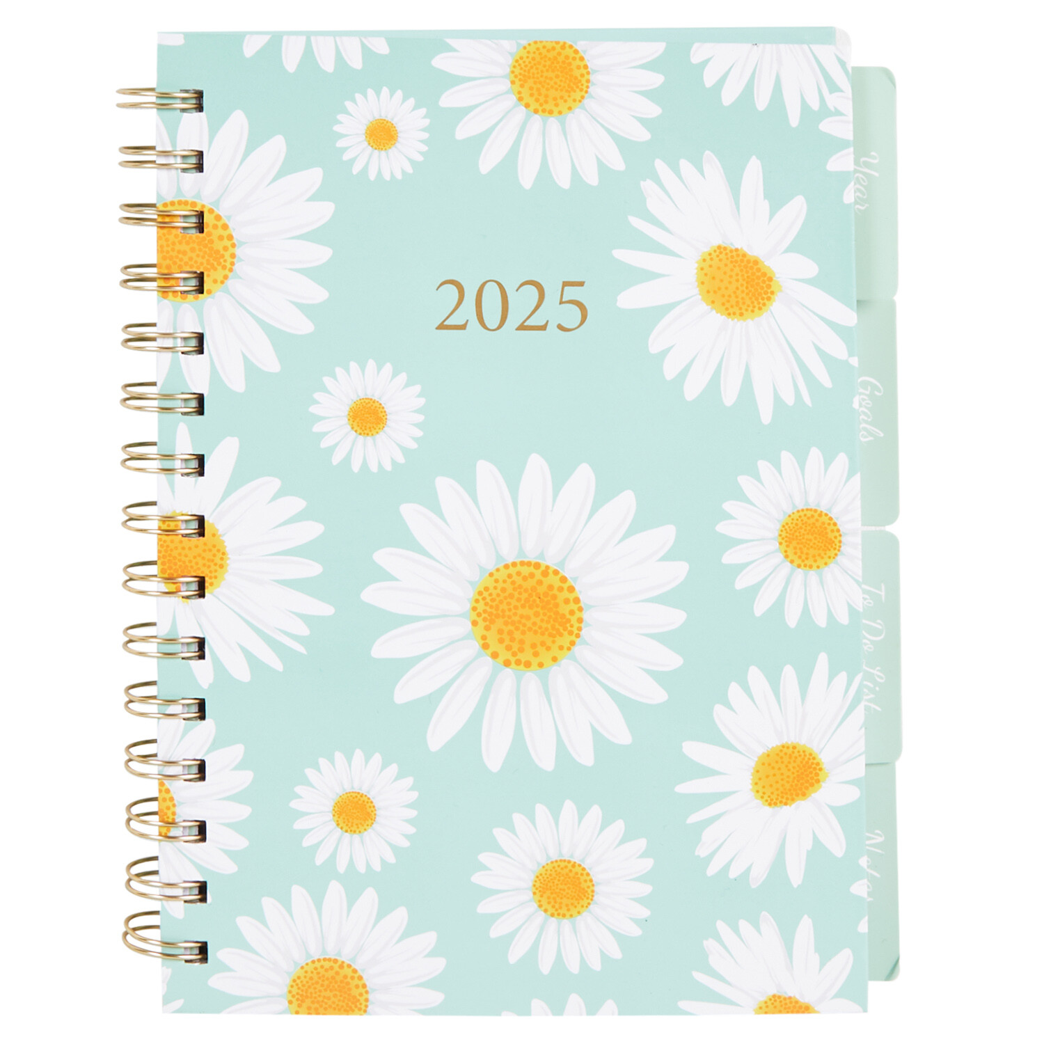 2025 A5 Floral Organiser with Dividers Image 11