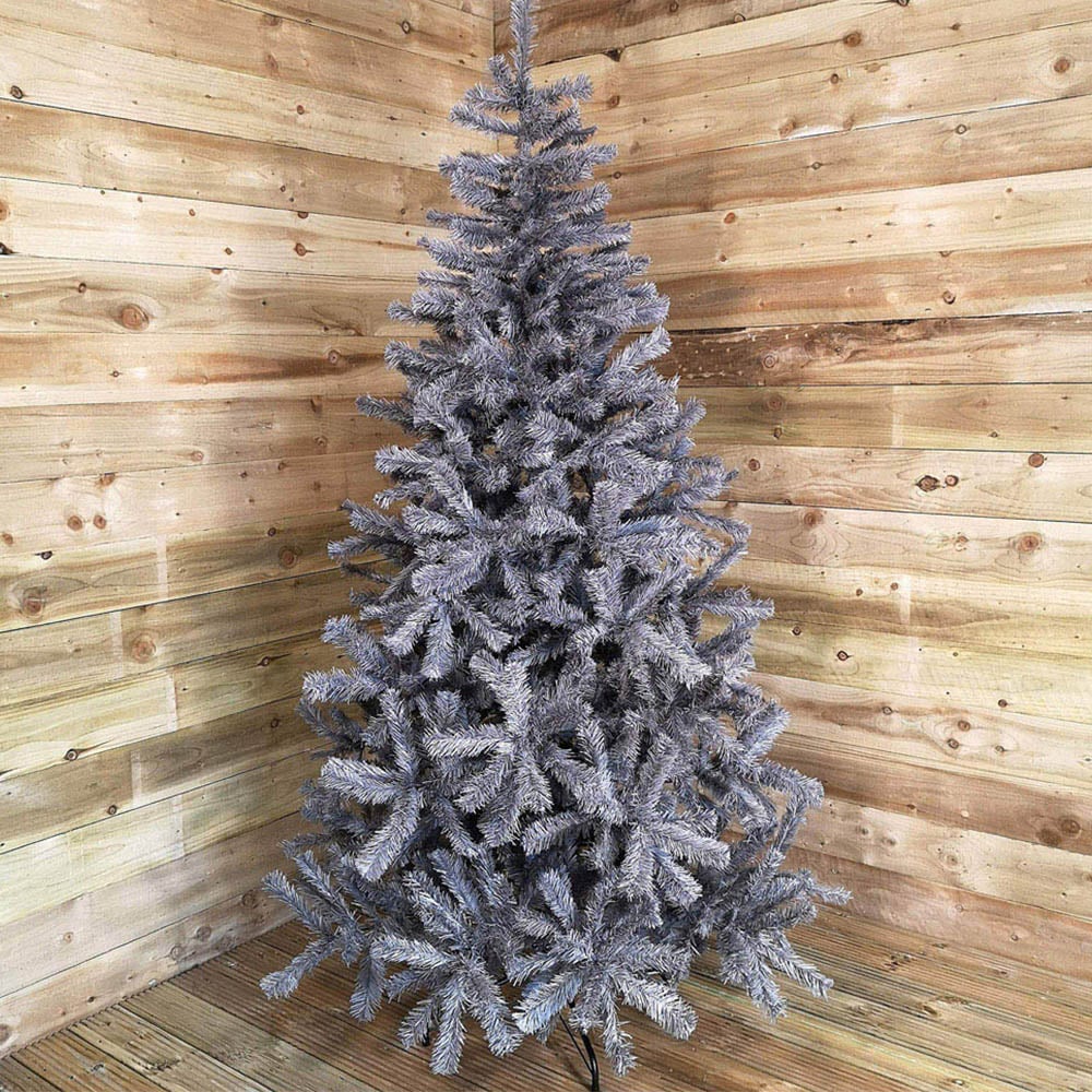 Samuel Alexander Grey Colorado Spruce Artificial Christmas Tree 7ft Image 9
