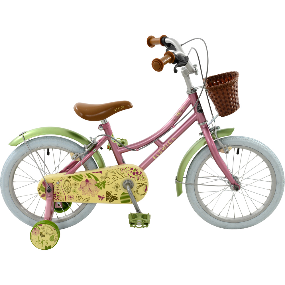 Elswick Hope 16 inch Dark Pink and Green Bike Image 1