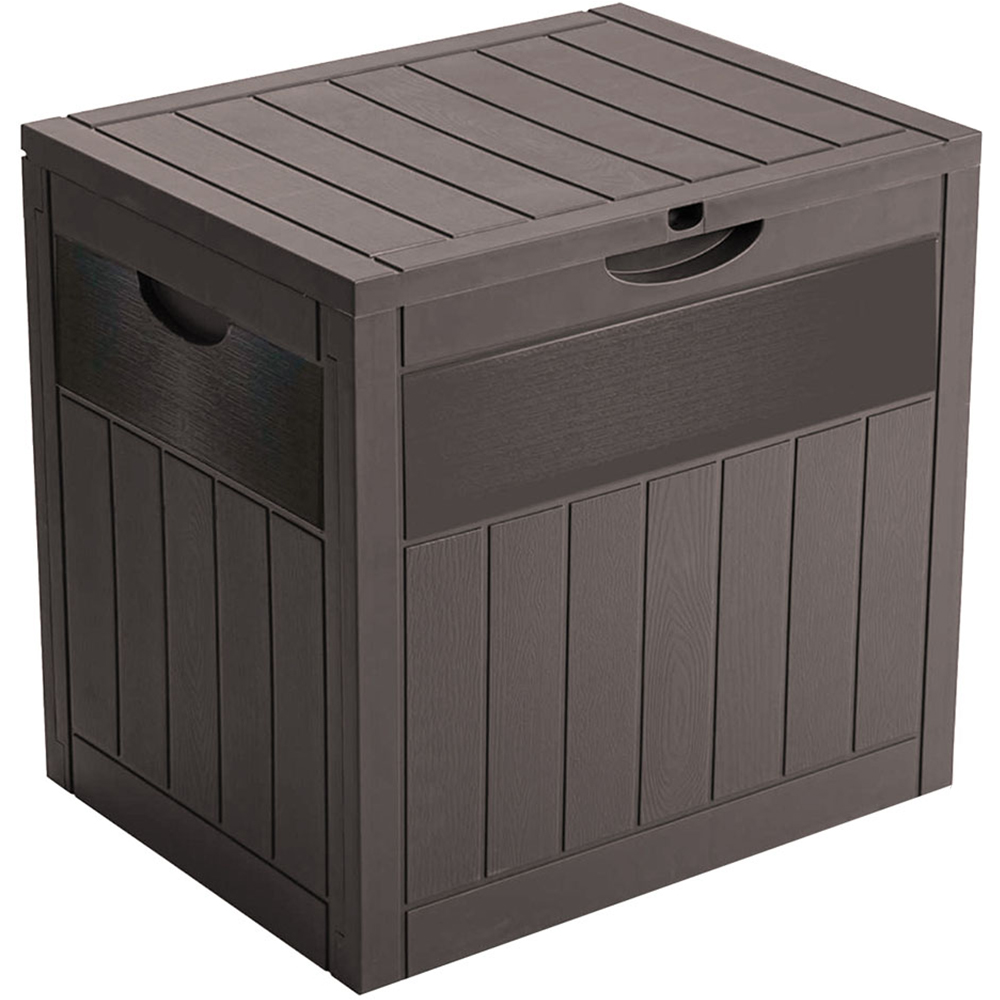 Living and Home Polypropylene Garden Storage Box with Combination Padlock 126L Image 1