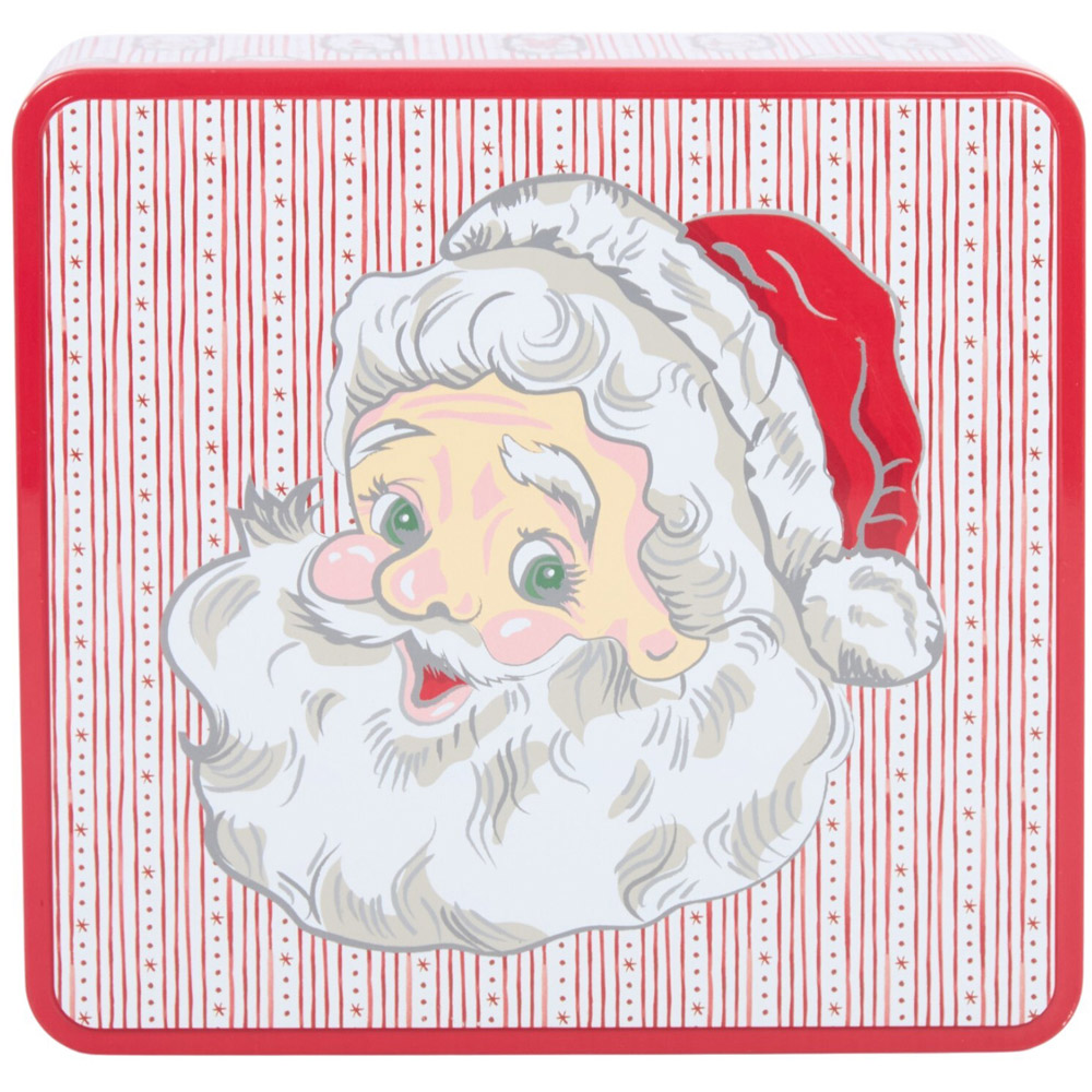 Pack of 3 Santa Face Cake Tins Image 4