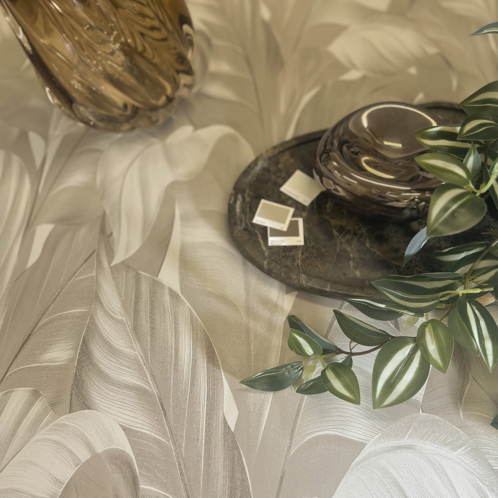 Belgravia Decor Sumatra Beige Wallpaper Image 2