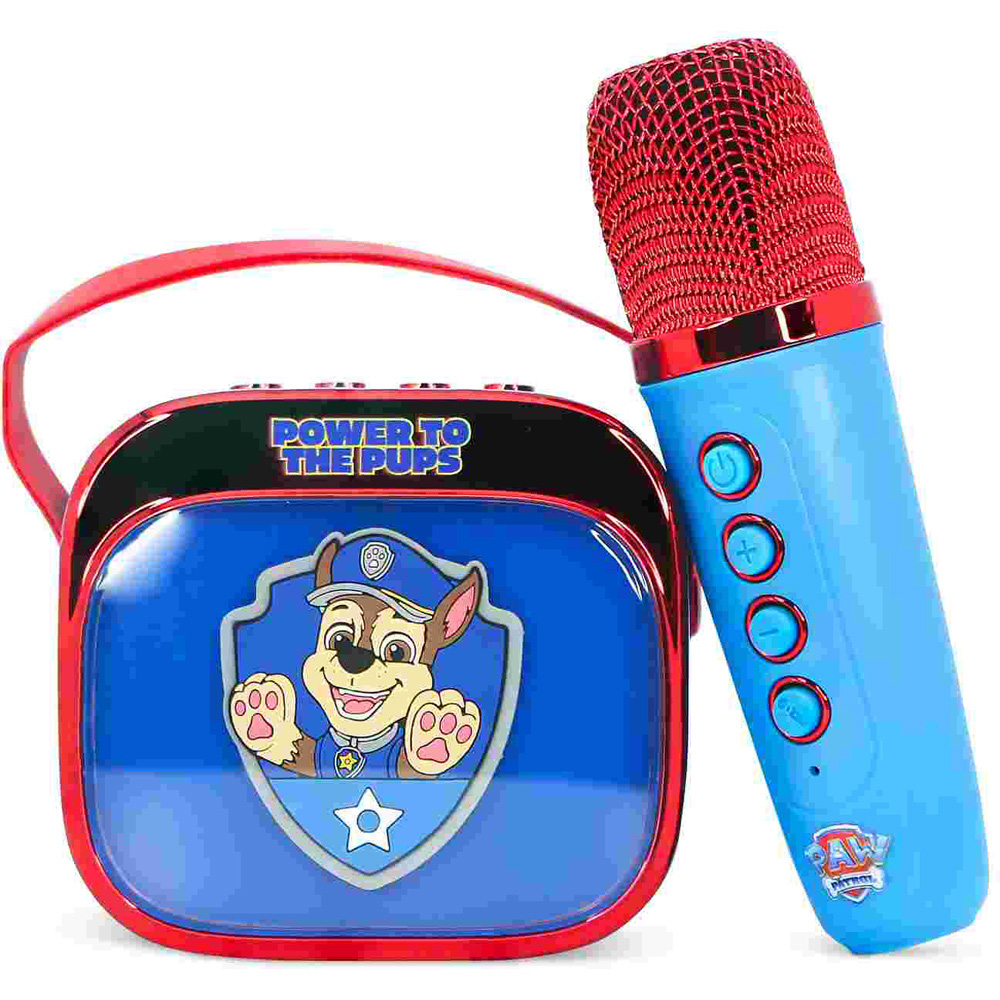 OTL Paw Patrol PopSing LED Light-Up Wireless Karaoke Speaker and Microphone Image 2
