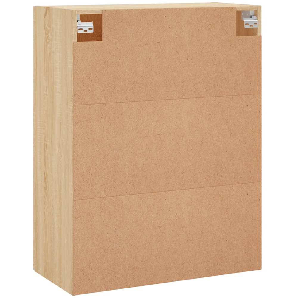 vidaXL 2 Door Brown Sonoma Oak Wall Mounted Cabinet 2 Pack Image 8
