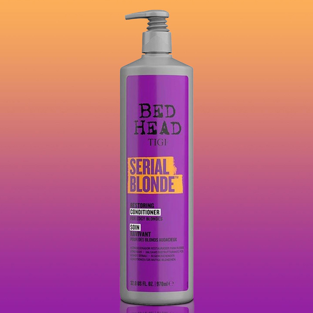 TIGI Bed Head Serial Blonde Colour Protection Conditioner 970ml 3 Pack Image 2