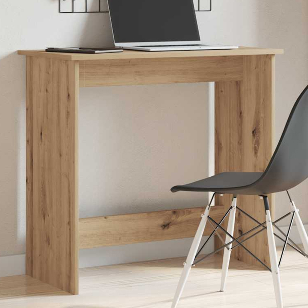 vidaXL Office Desk Artisan Oak Image 1