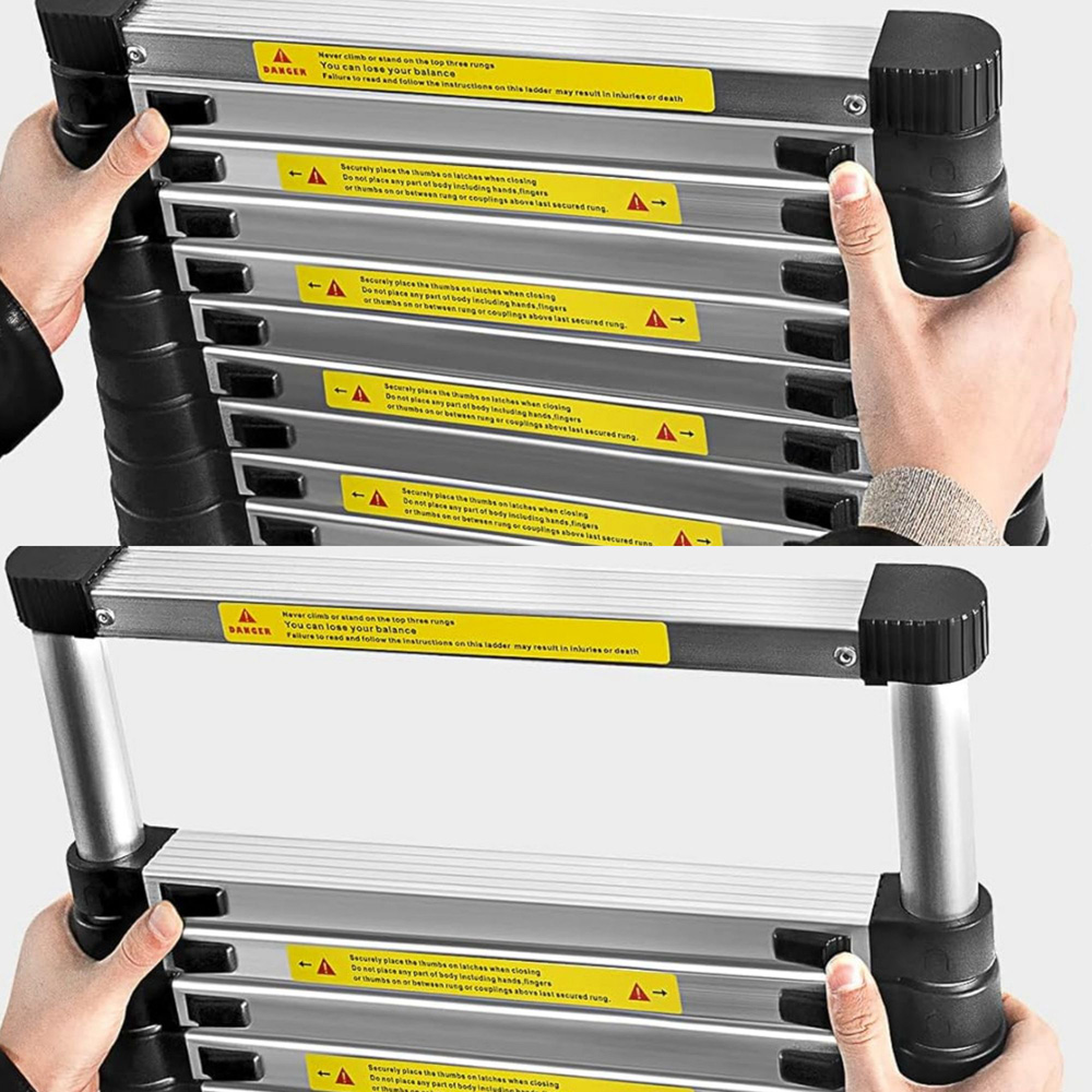 Samuel Alexander Aluminium Multi-Position Foldable Telescopic Loft Ladder 4.7m Image 5
