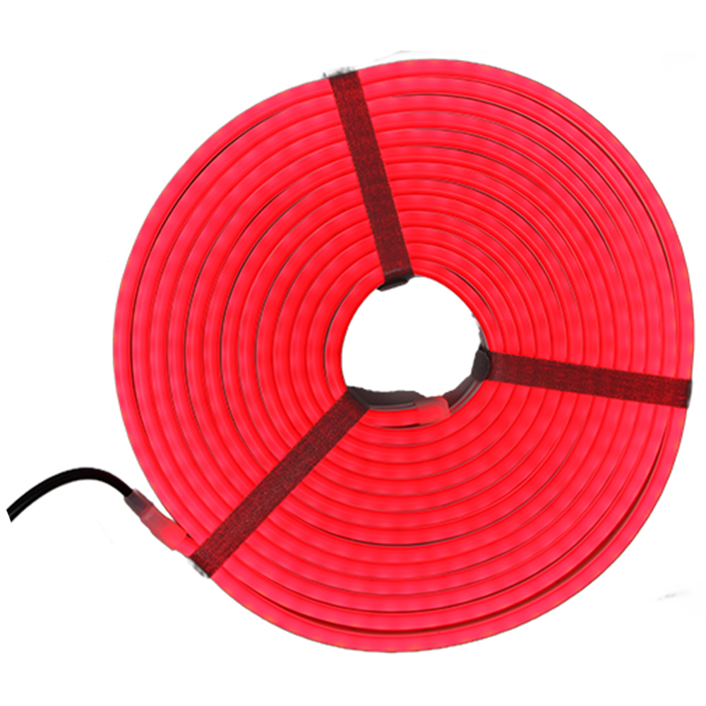 ExtraStar Neon Red LED Strip with Power Adapter 5m Image 1