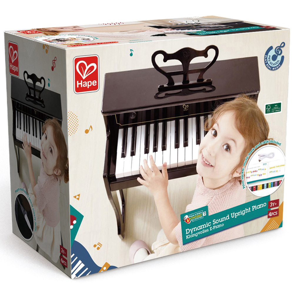 Hape Dynamic Sound Wooden Upright Piano Image 6