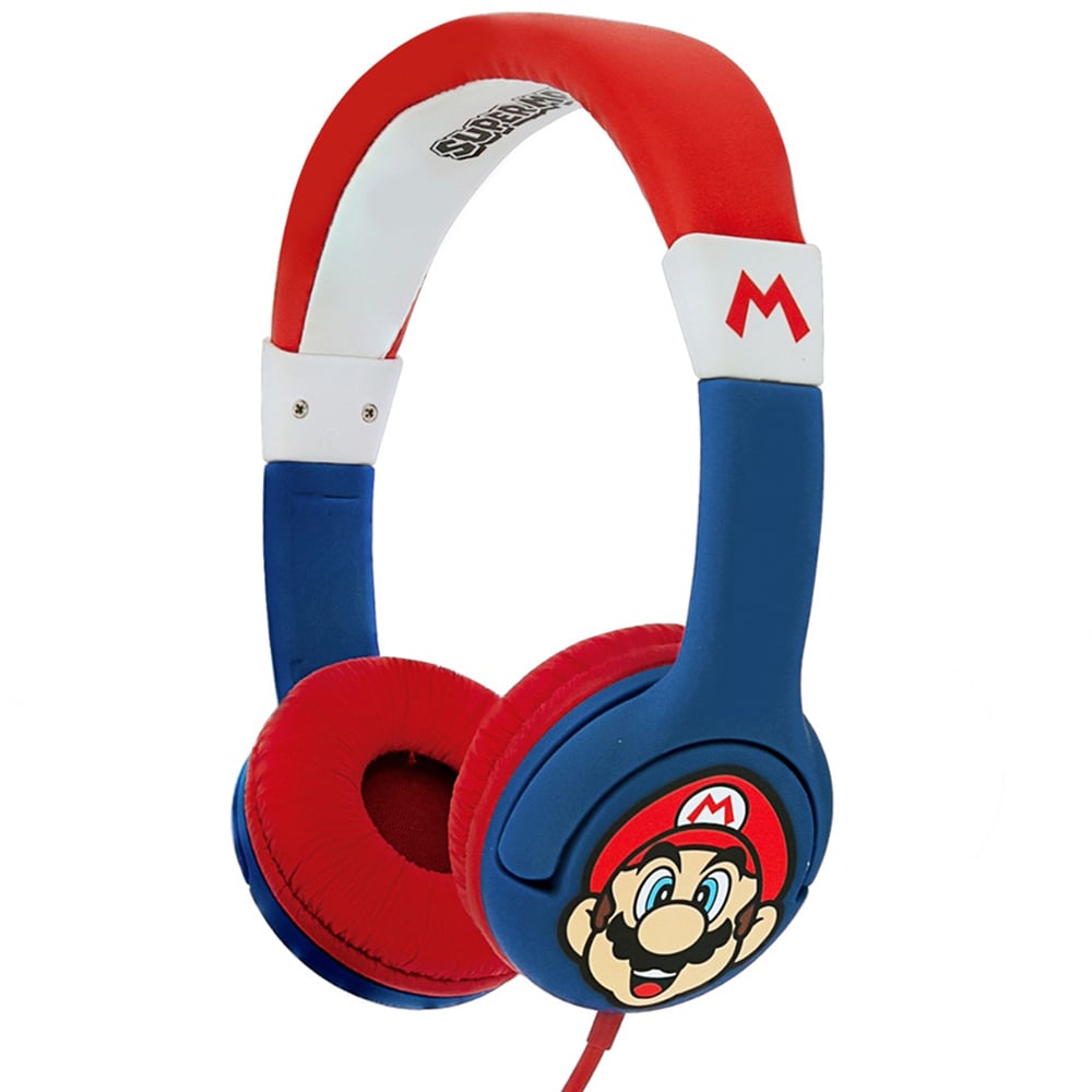 OTL Technologies Super Mario Blue Wired Children Headphone Image 1