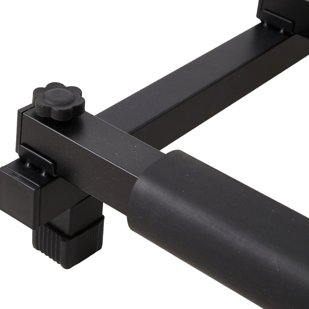 H&O Direct Foldable Metal Guitar Stand with Non Slip Feet Image 3
