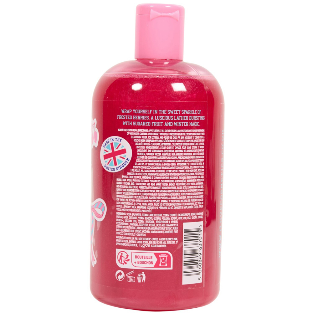 I Love Shower Gel Frosted Berries Image 2