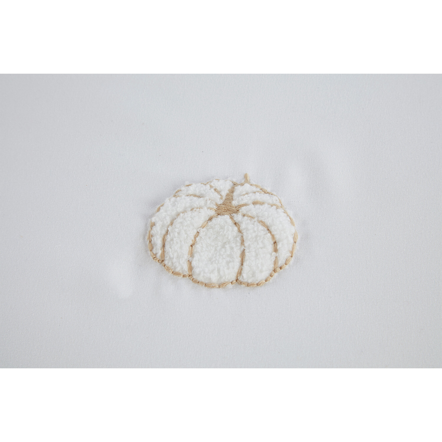 Pumpkin Duvet Cover and Pillowcase Set - White / King Image 4