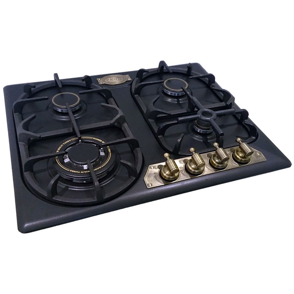 Kaiser Empire Black Enamel Gas Hob 60cm Image 3