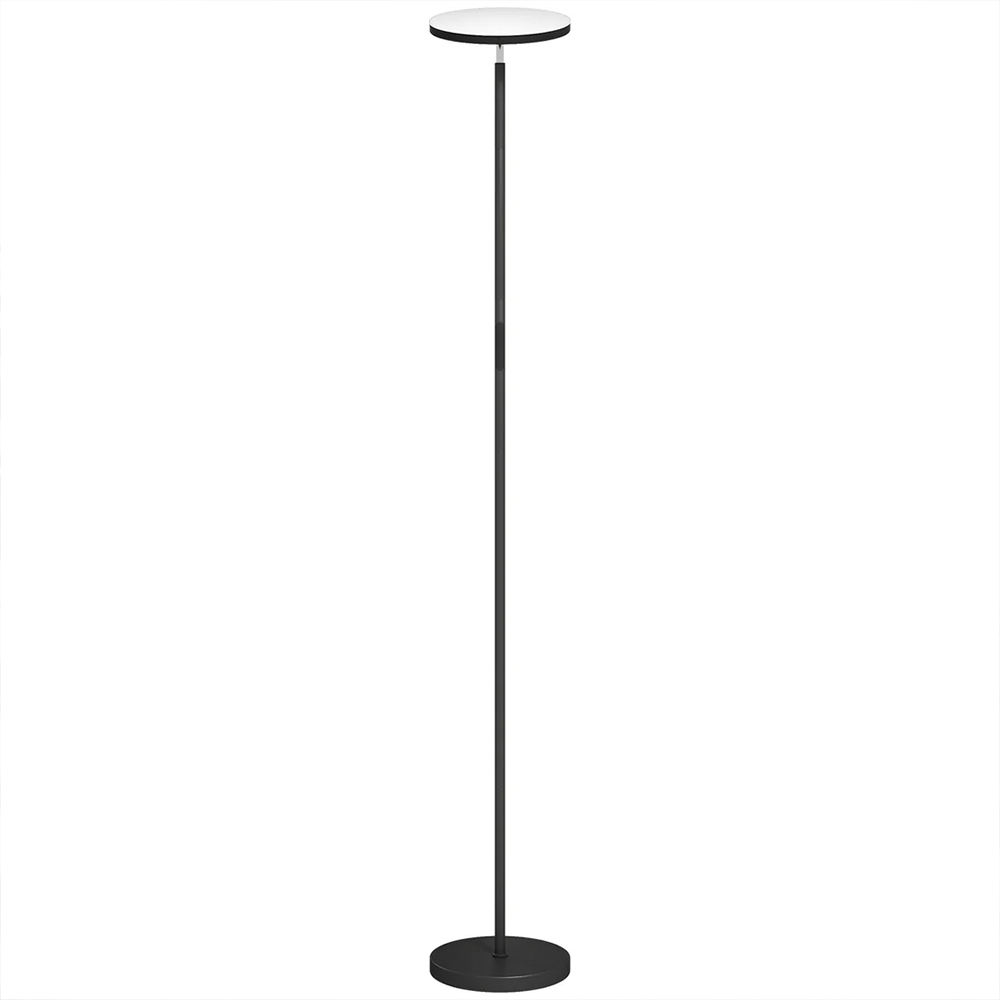 Portland Rotatable Head RGB LED Black Floor Lamp Image 1
