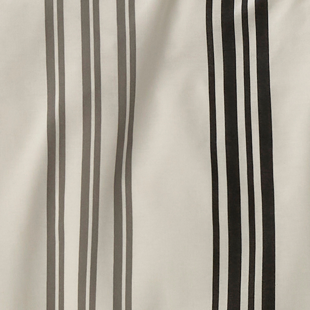 Linear Stripe Bedding Set Monochrome Double Image 4
