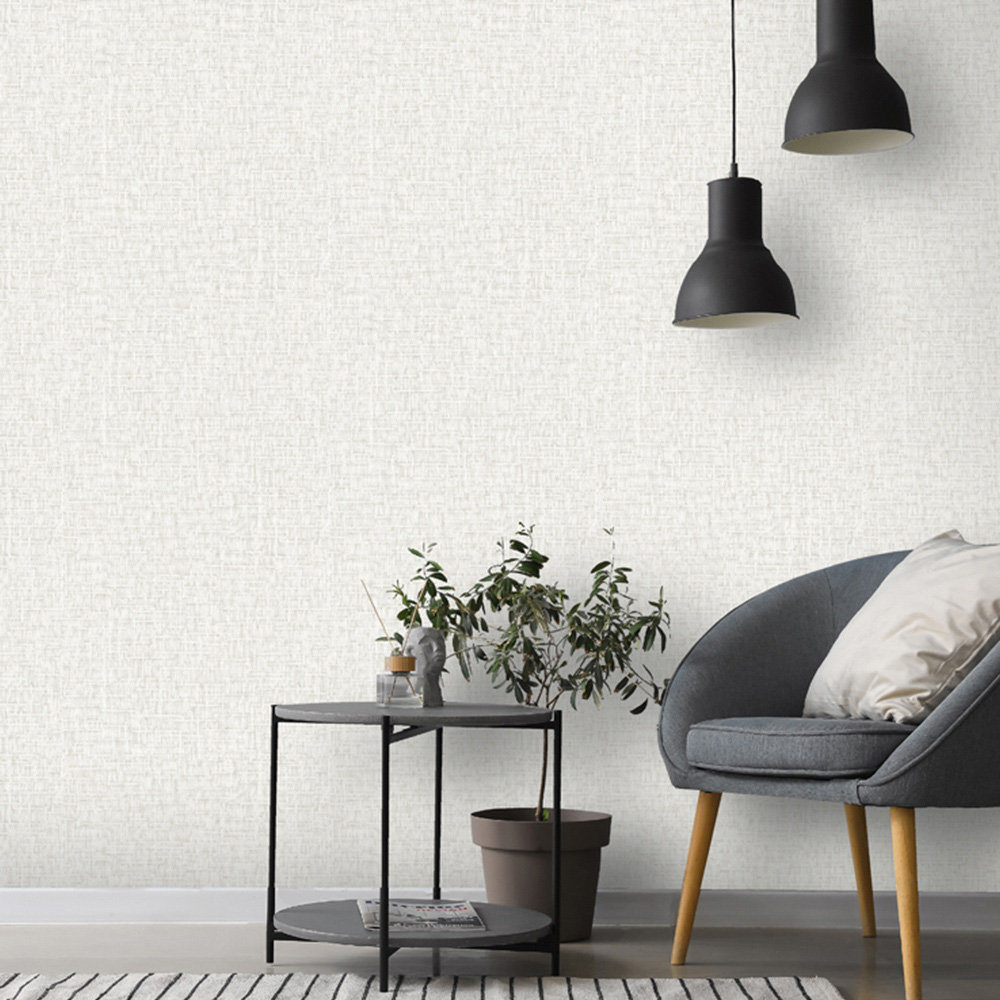 Design ID Engraved Off White Wallpaper Image 3