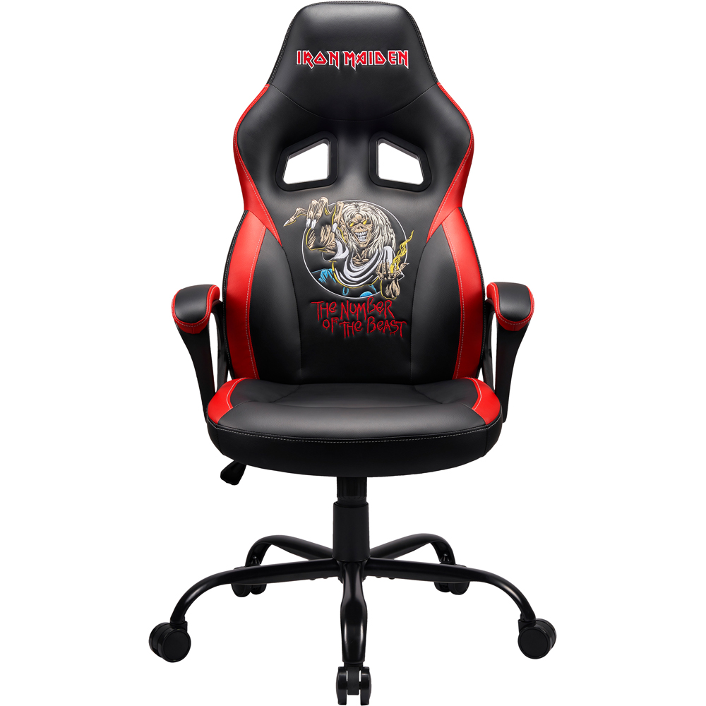Subsonic Iron Maiden The Number of the Beast Original Gaming Chair Image 5