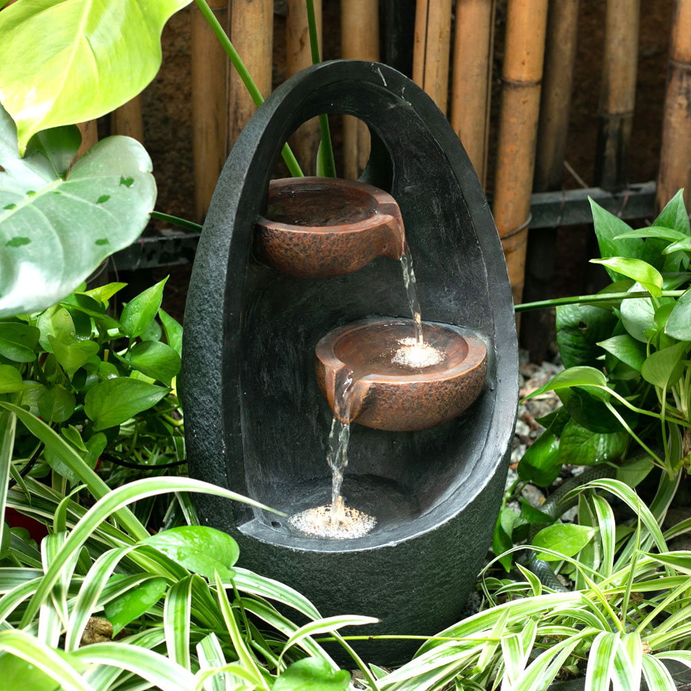Living and Home Egg-Shaped Electric Water Feature Image 6