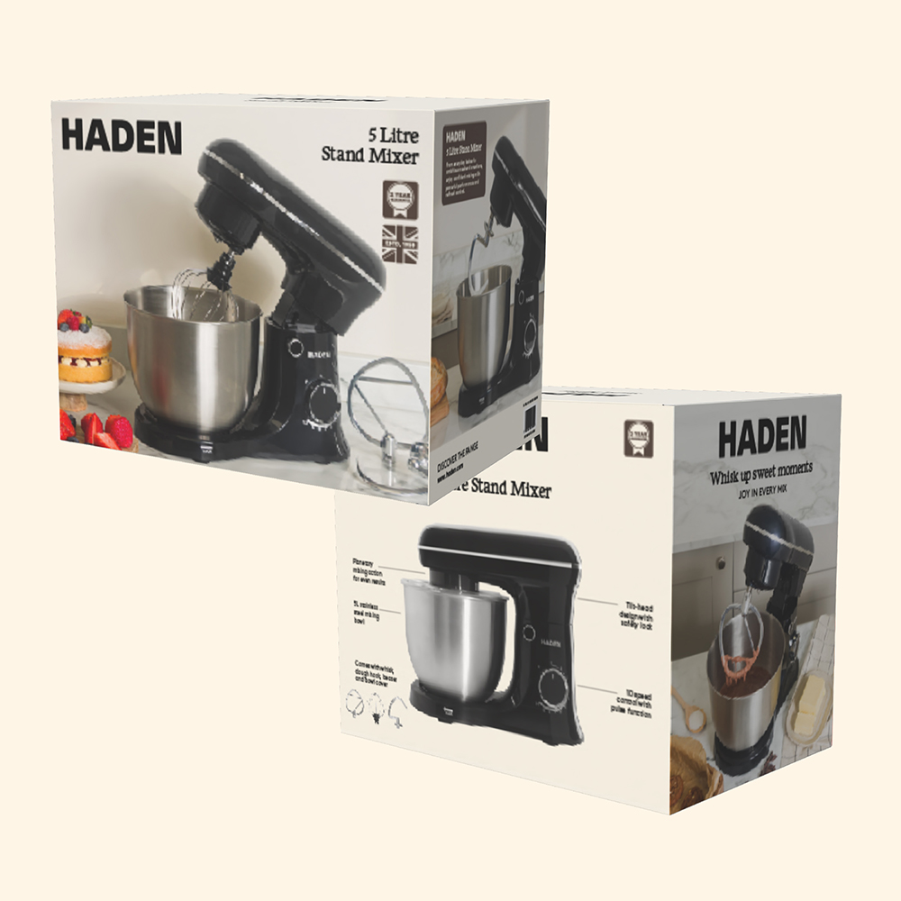 Haden 215390 Black 10 Speed 5L Digital Stand Mixer Image 8