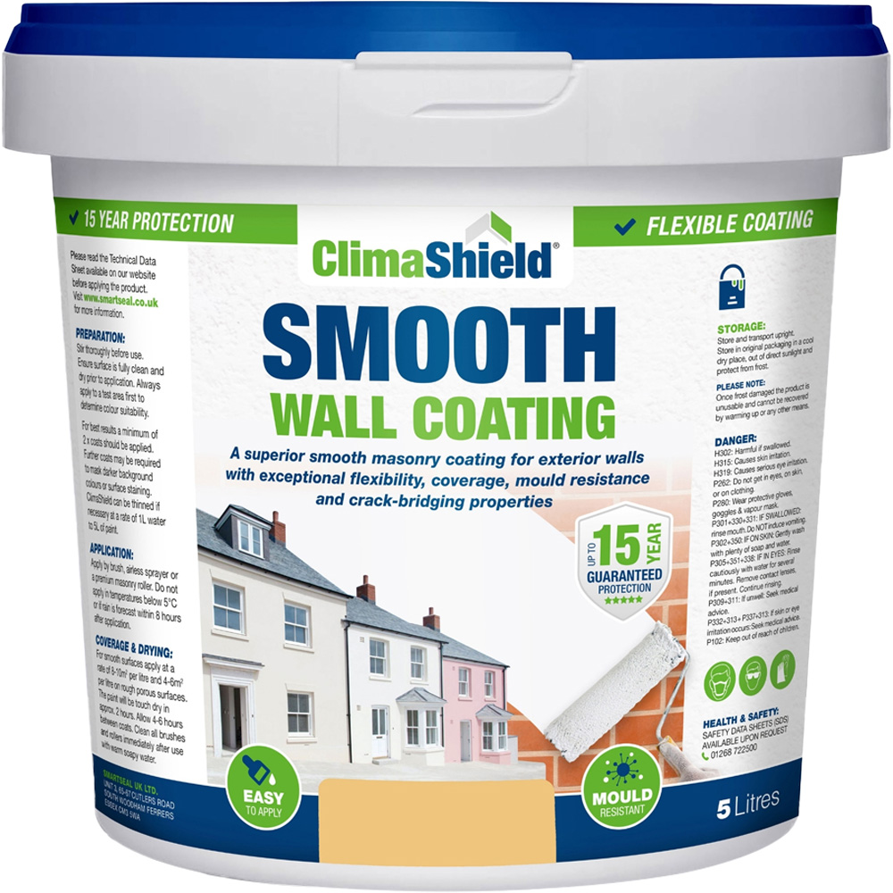 Smartseal Soft Apricot Smooth Wall Coating 5L Image 2