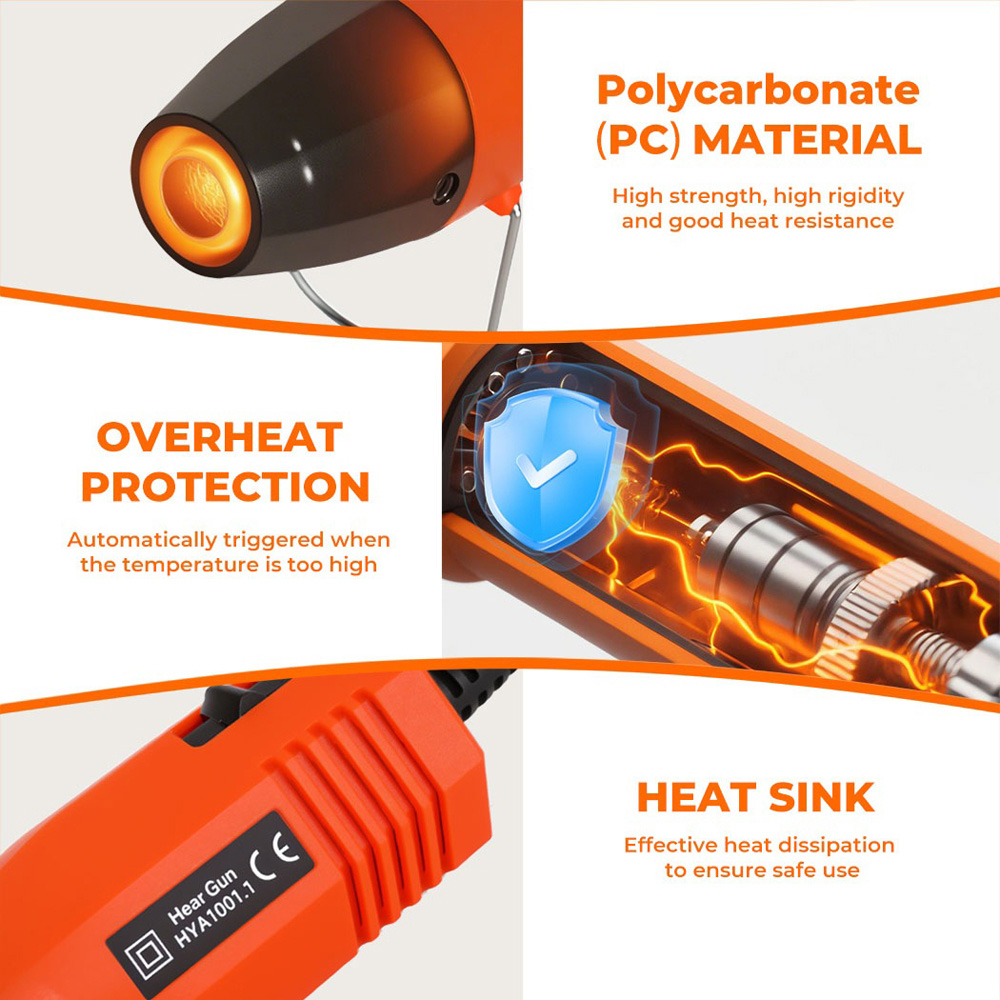 Traderight Portable Hot Air Gun 450W Image 4