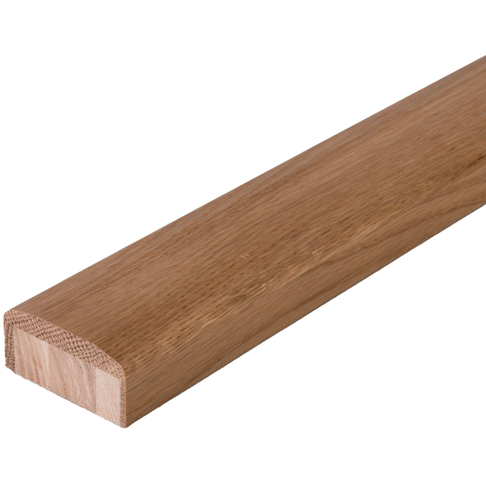 ​Blueprint Joinery Clarity Un-Grooved Oak Glass Handrail and Base Rail Set 1.8m Image 3