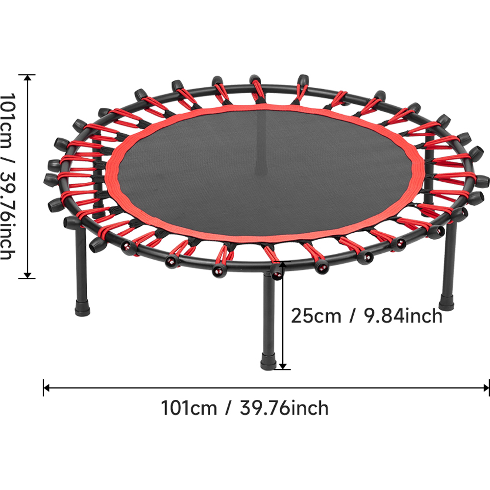 H&O Direct 39.6 inch Trampoline with Bungee Cords Image 4