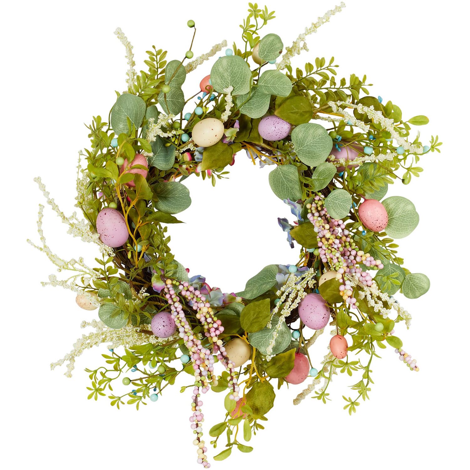 Egg Wreath Base - Green Image 1