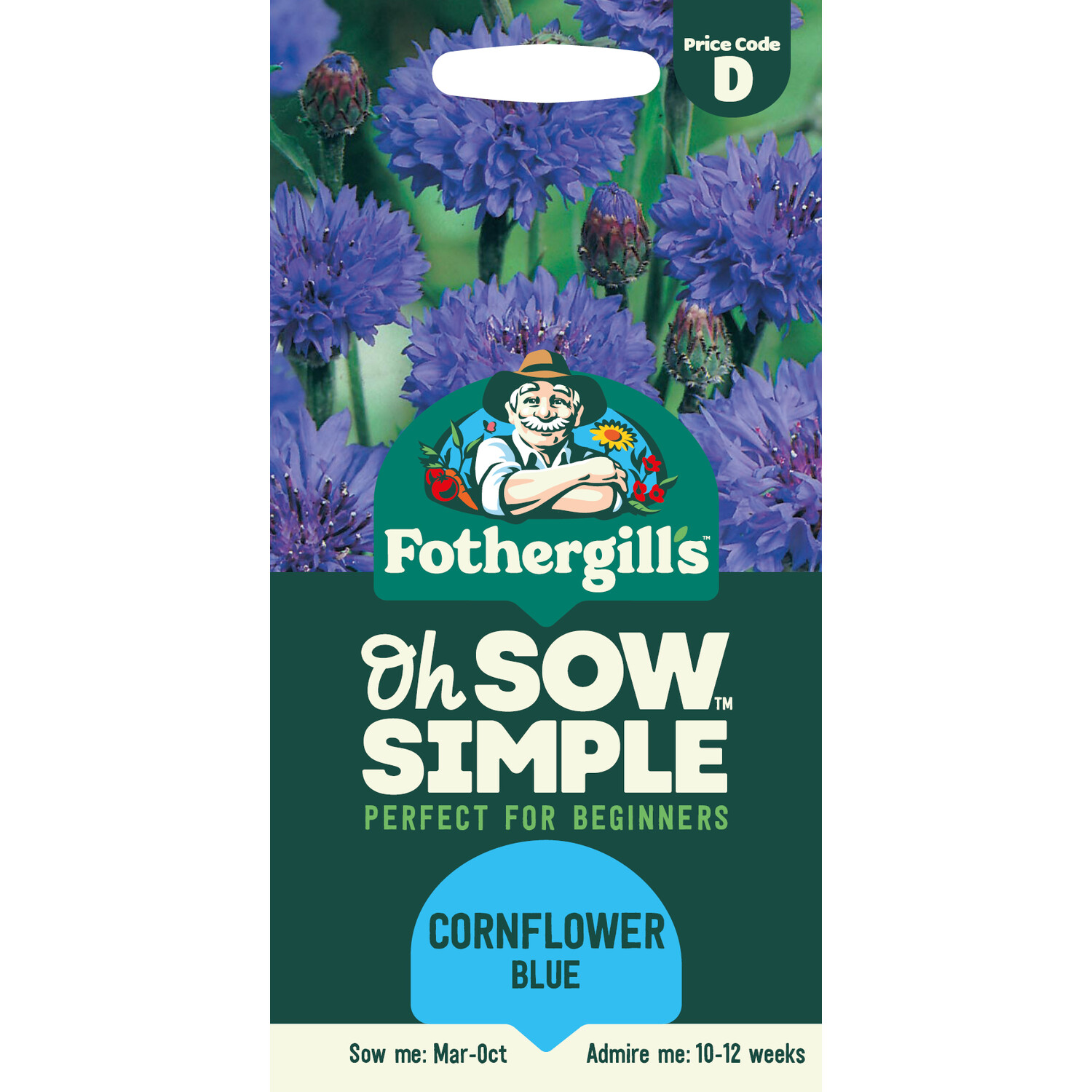 Cornflower Blue Seeds Image 1