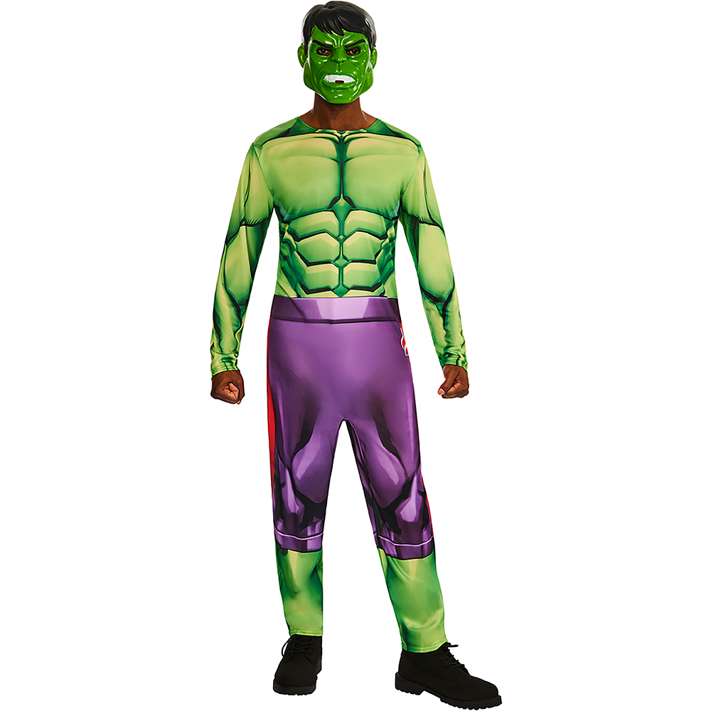 Marvel Classic Adult Hulk Costume Small Image 7