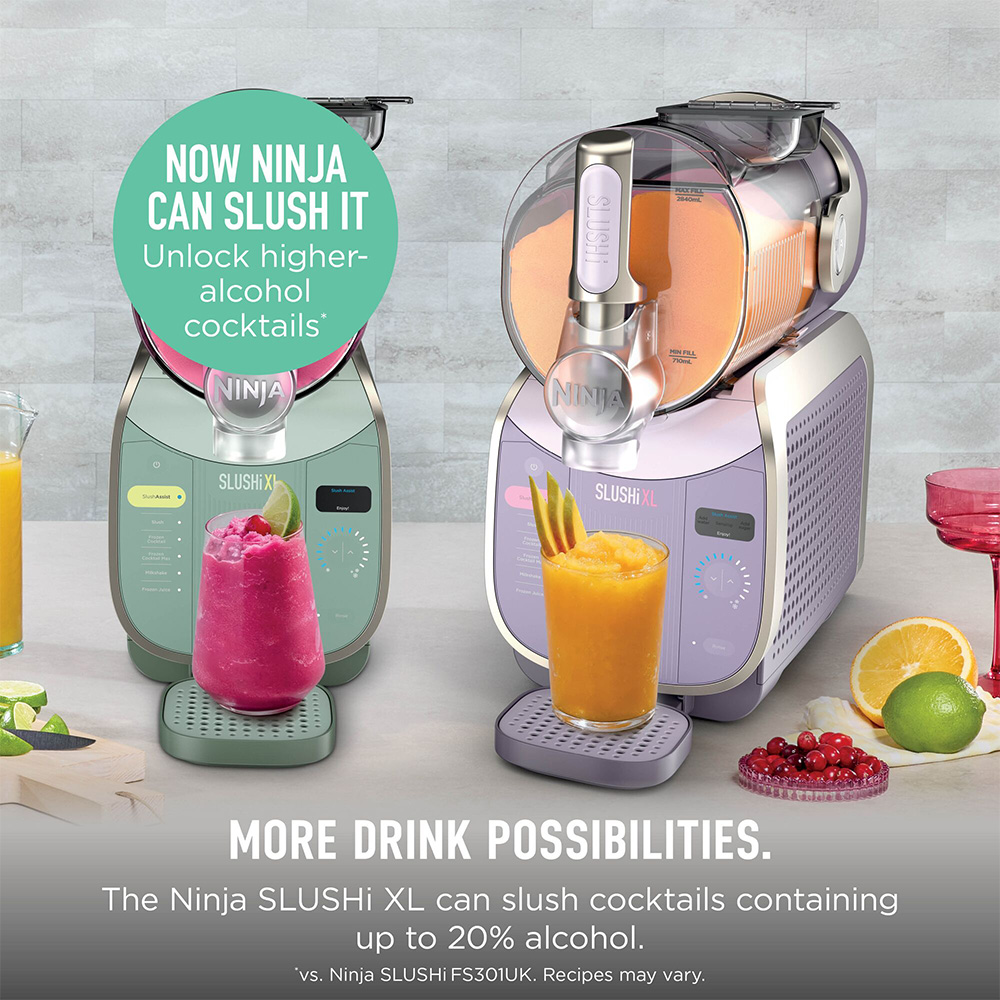 Ninja SLUSHi XL FS601UKPK1 Pink Frozen Drink Maker Image 9