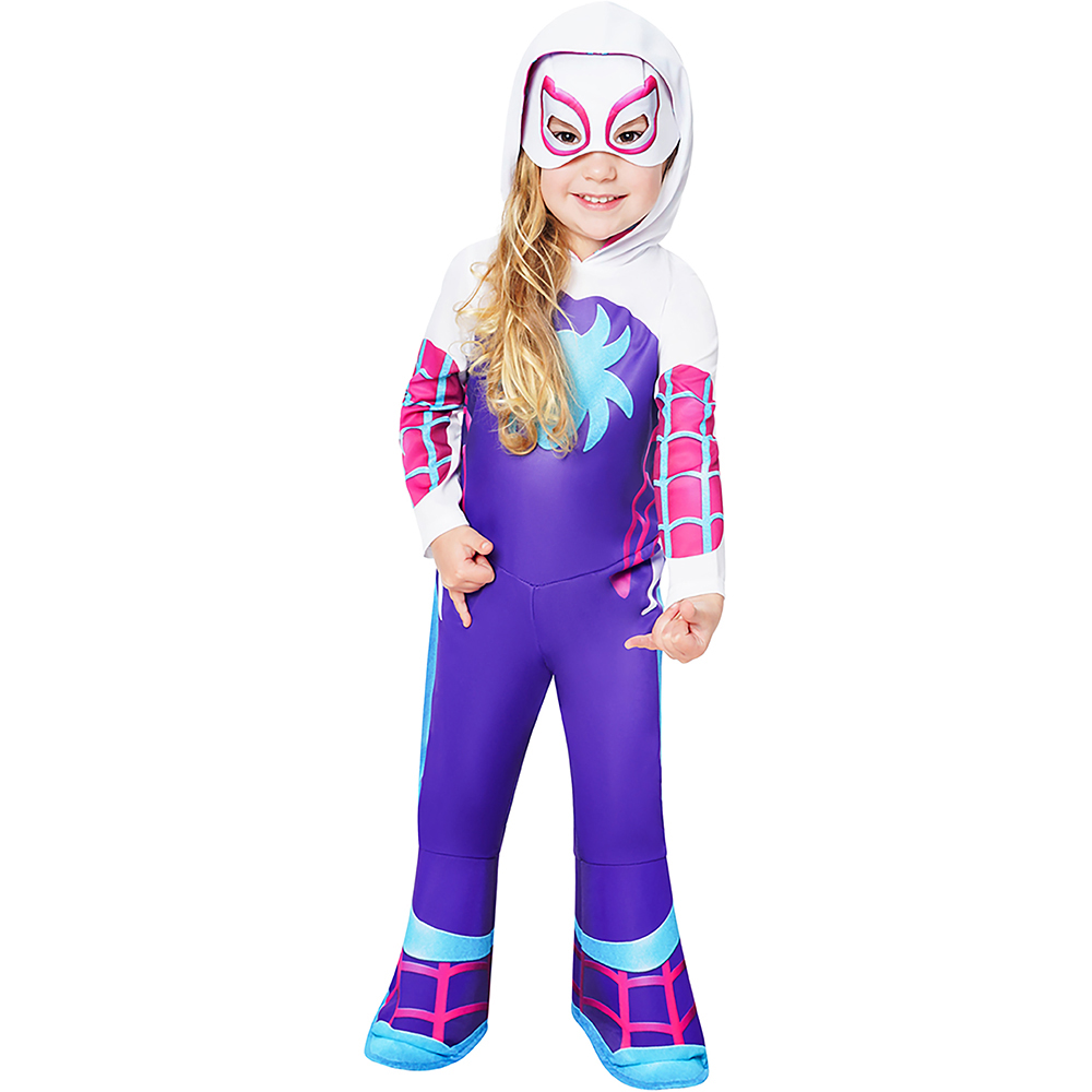 Marvel Spidey and His Amazing Friends Kids Ghost Spider Costume 5-6 Years Image 5