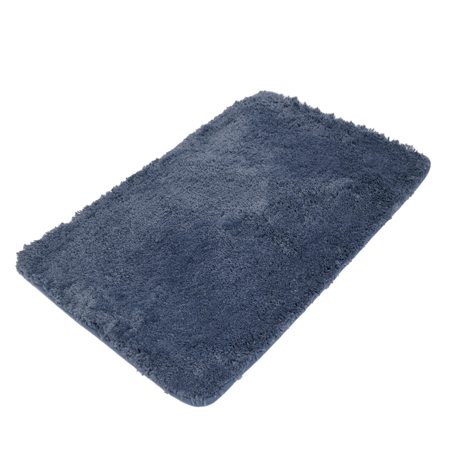 Deluxe Microfibre Bath Mat - Slate Blue Image