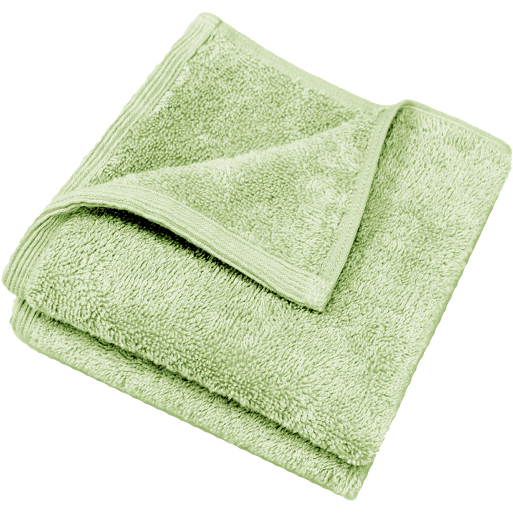 Allure Bath Fashions Marlborough Bamboo Cotton Celadon Face Cloth 2 Pack Image