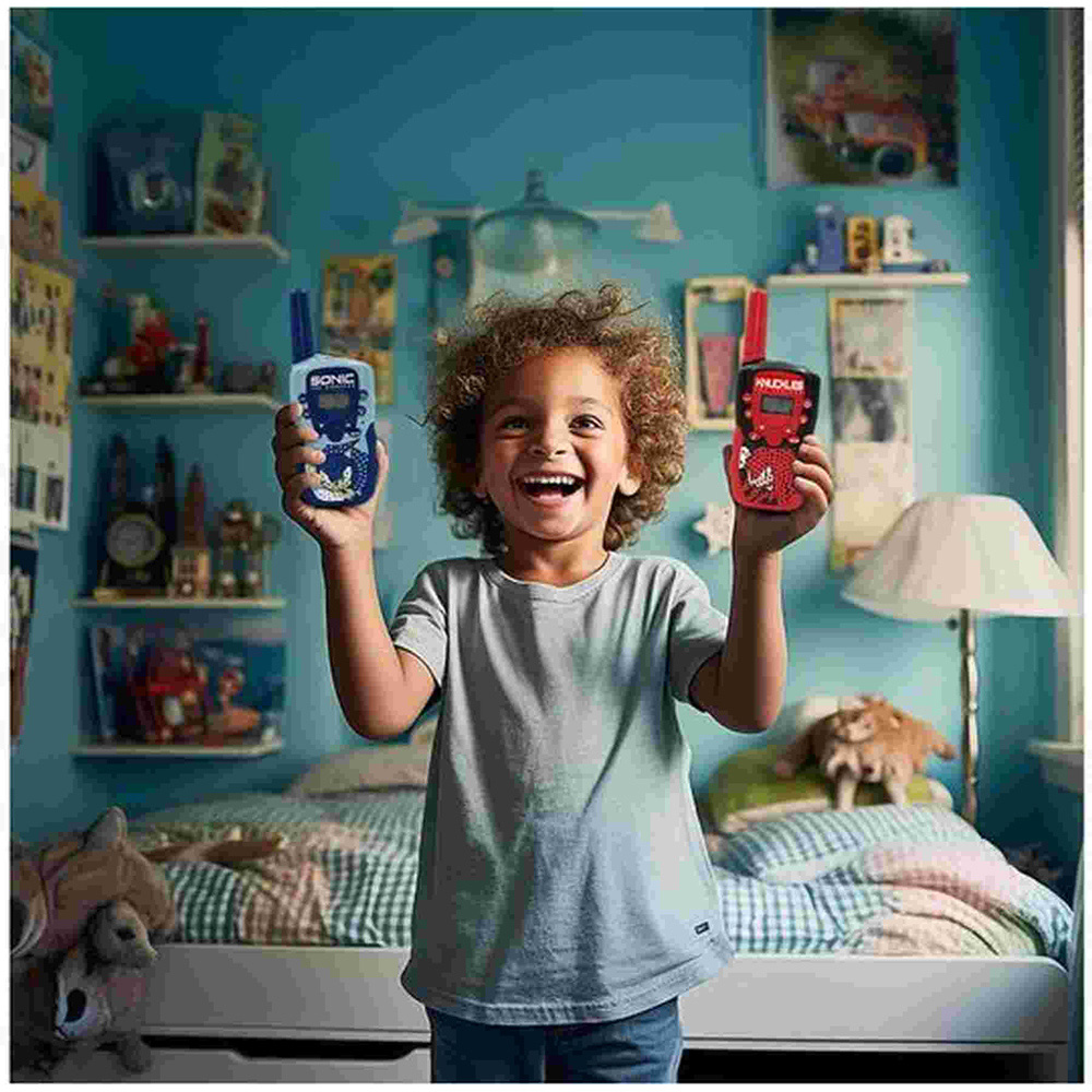 OTL Sonic The Hedgehog Kids Walkie Talkie Set Image 2