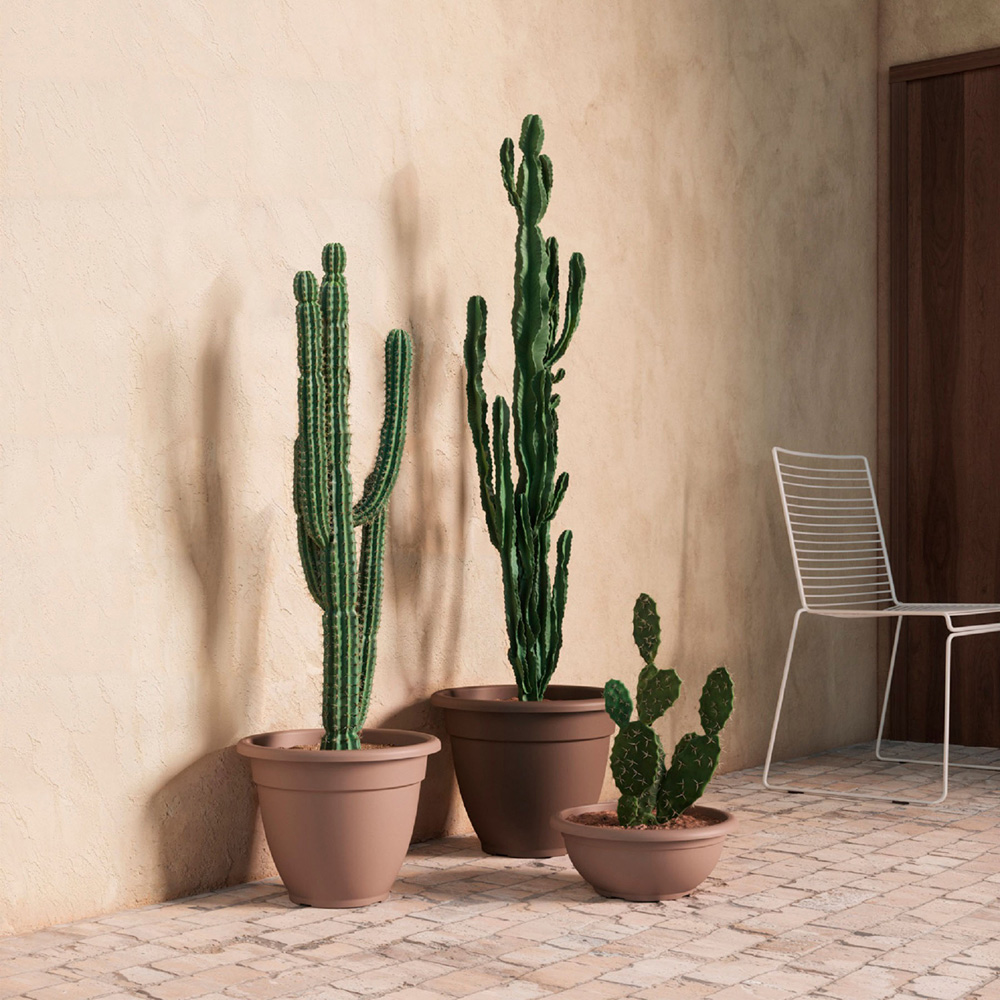 Artevasi Venezia Campana Taupe Planter 40cm Image 2