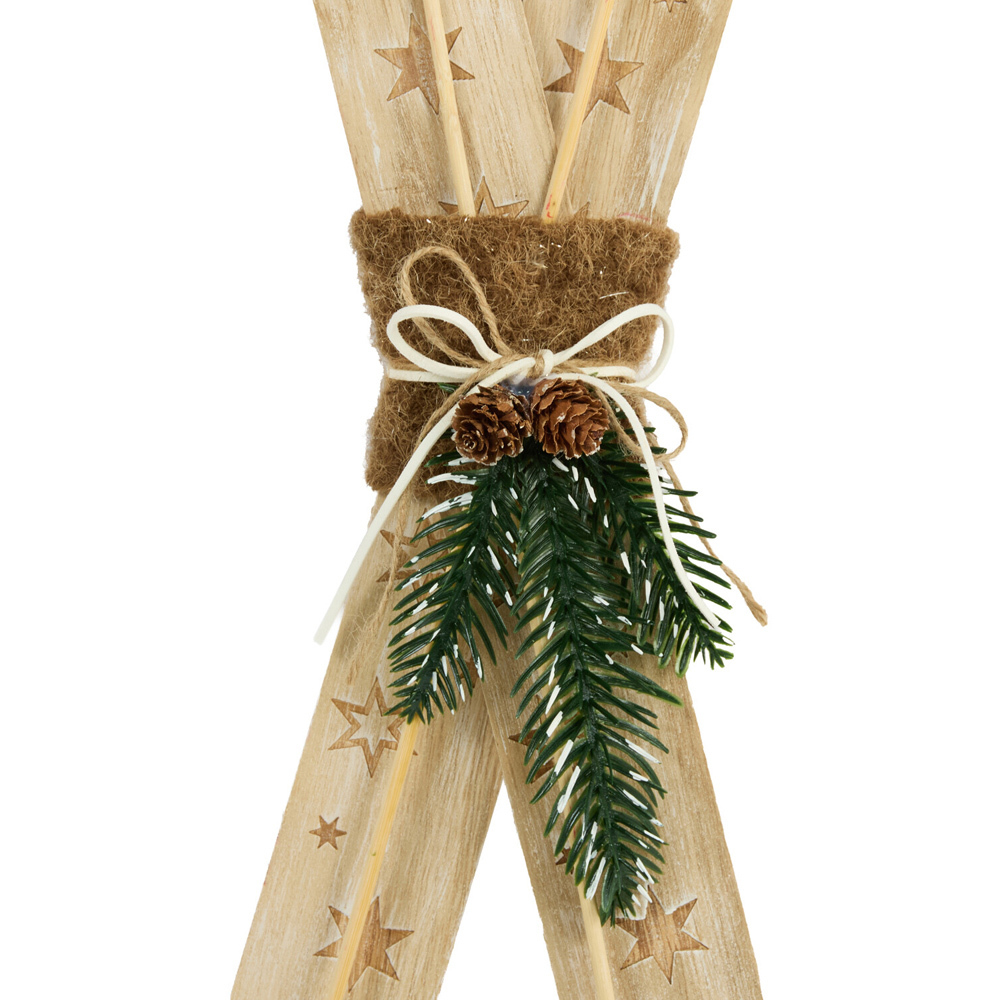 Scandi Ski Hanging Decoration Image 4