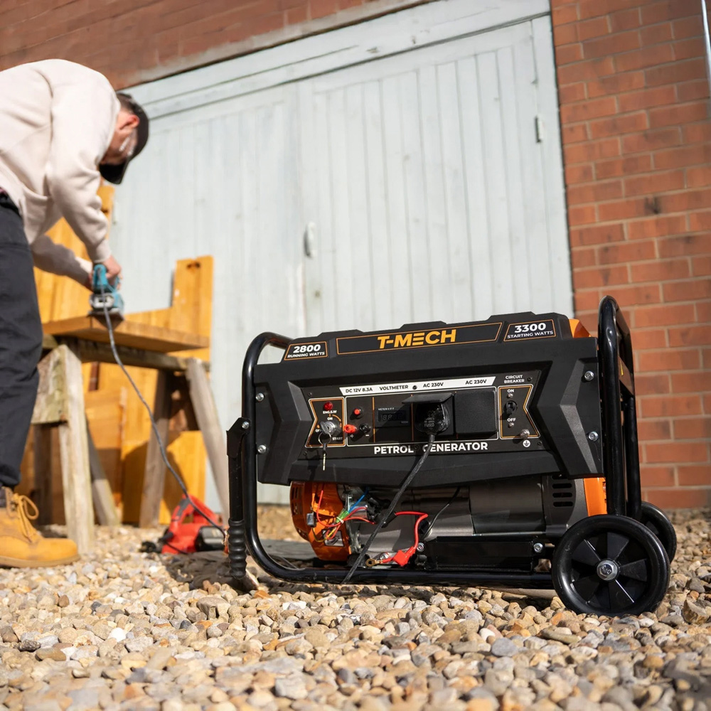 MonsterShop T-Mech Portable Petrol Generator Image 2