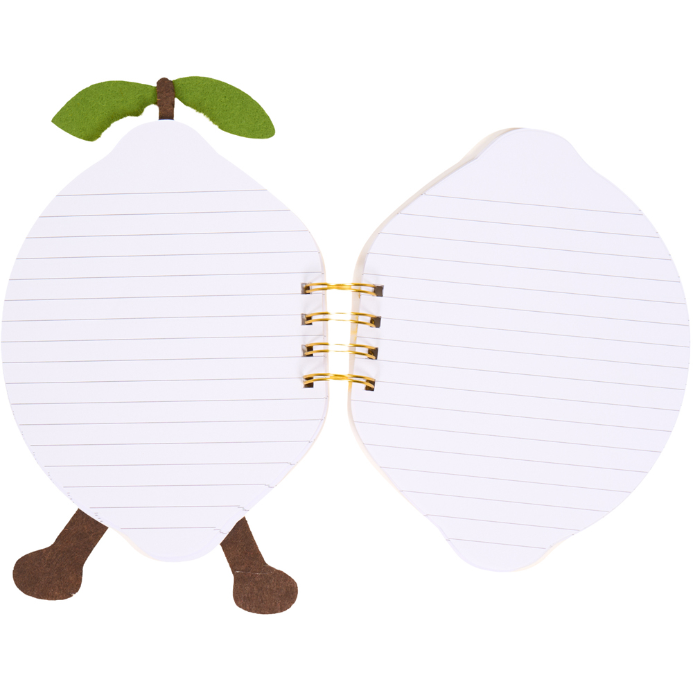 Cute Fruits Fluffy Notebook Image 2