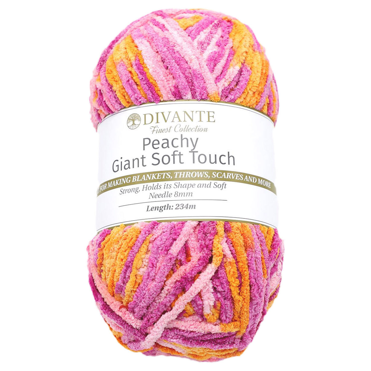 Divante Peachy Multi Colour Giant Soft Touch Wool 234m Image