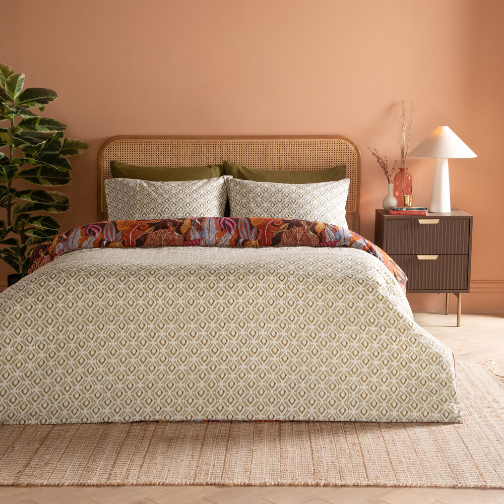 Furn Single Utopia Printed Reversible Duvet Set Image 2
