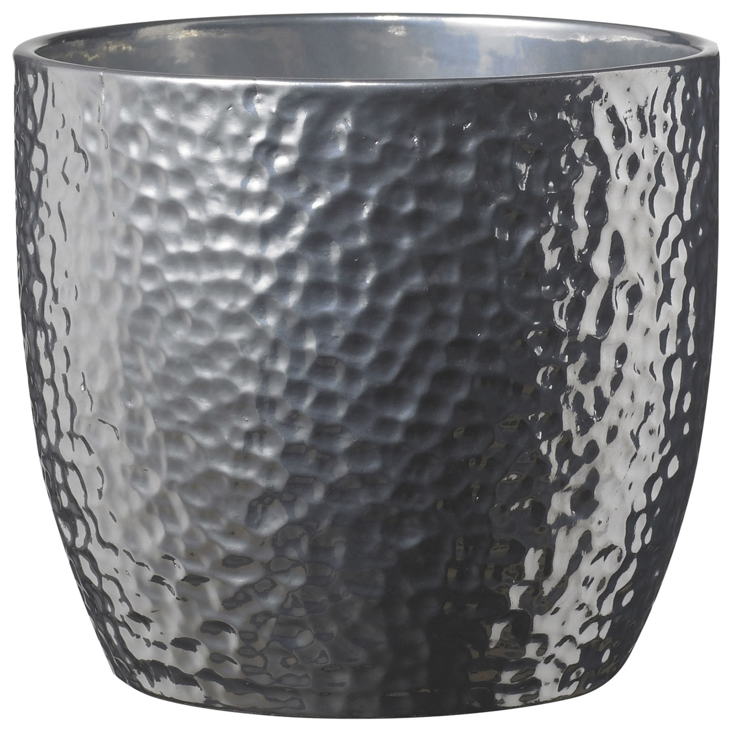 Ceramic Silver Boston Pot Cover Image