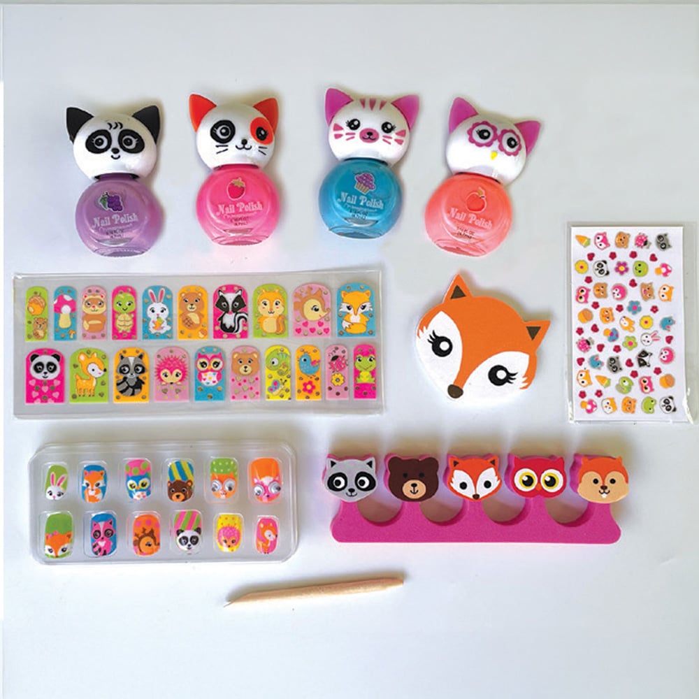 Small World Toys Make Your Own Crazy Critter Nails Kit Image 2