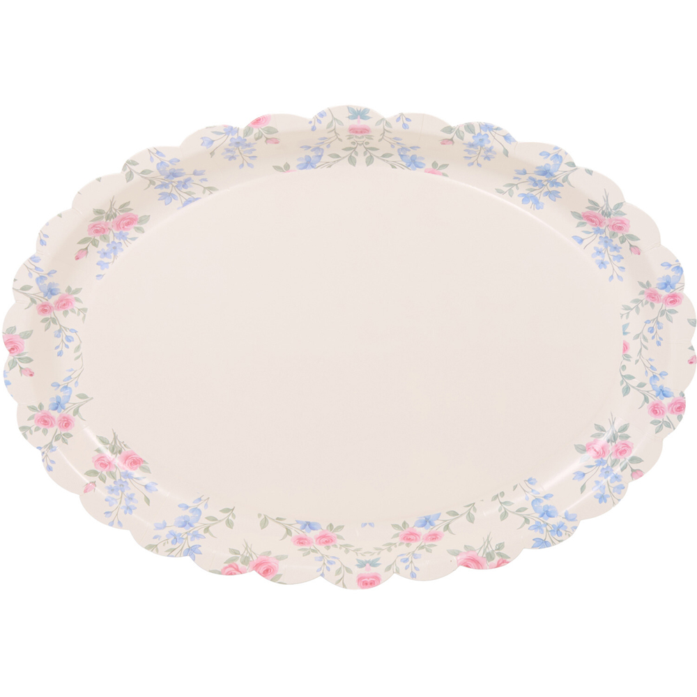 Pack of 4 Modern Floral Platters Image 5