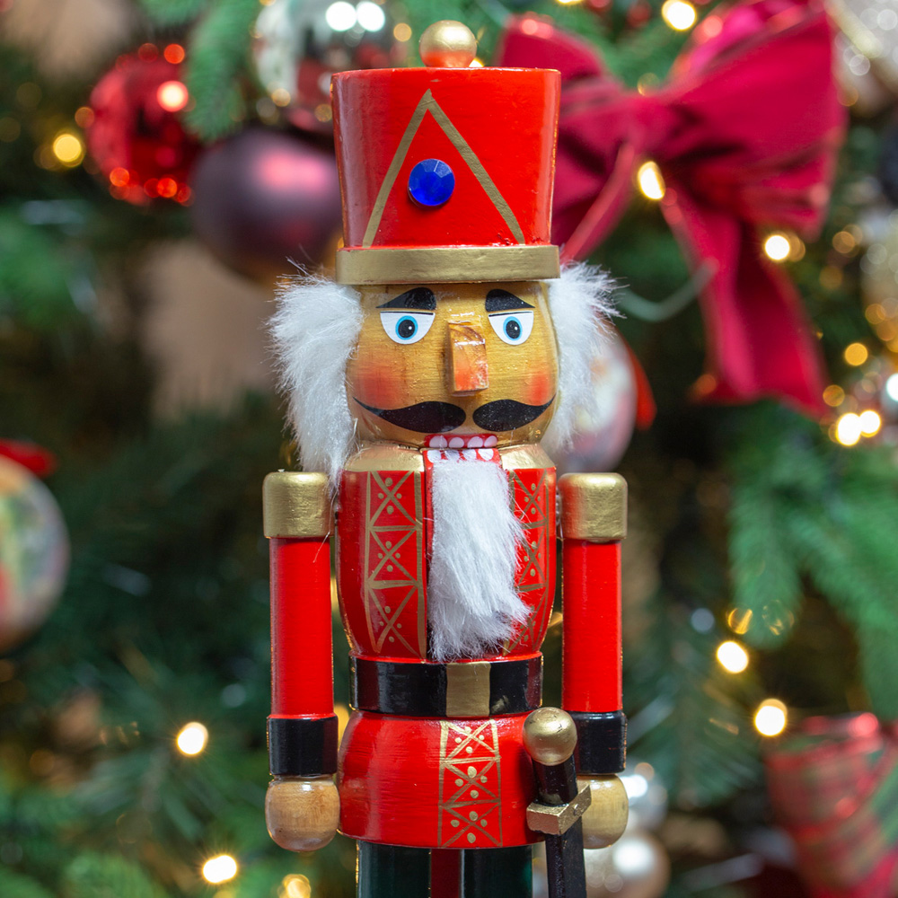 The Christmas Workshop Wooden Nutcracker Soldier 35.5cm Image 5