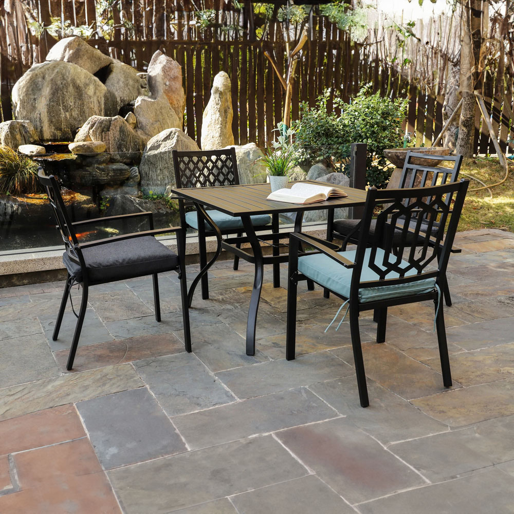 Outdoor Living Chorley 4 Seater Garden Dining Set Image 1