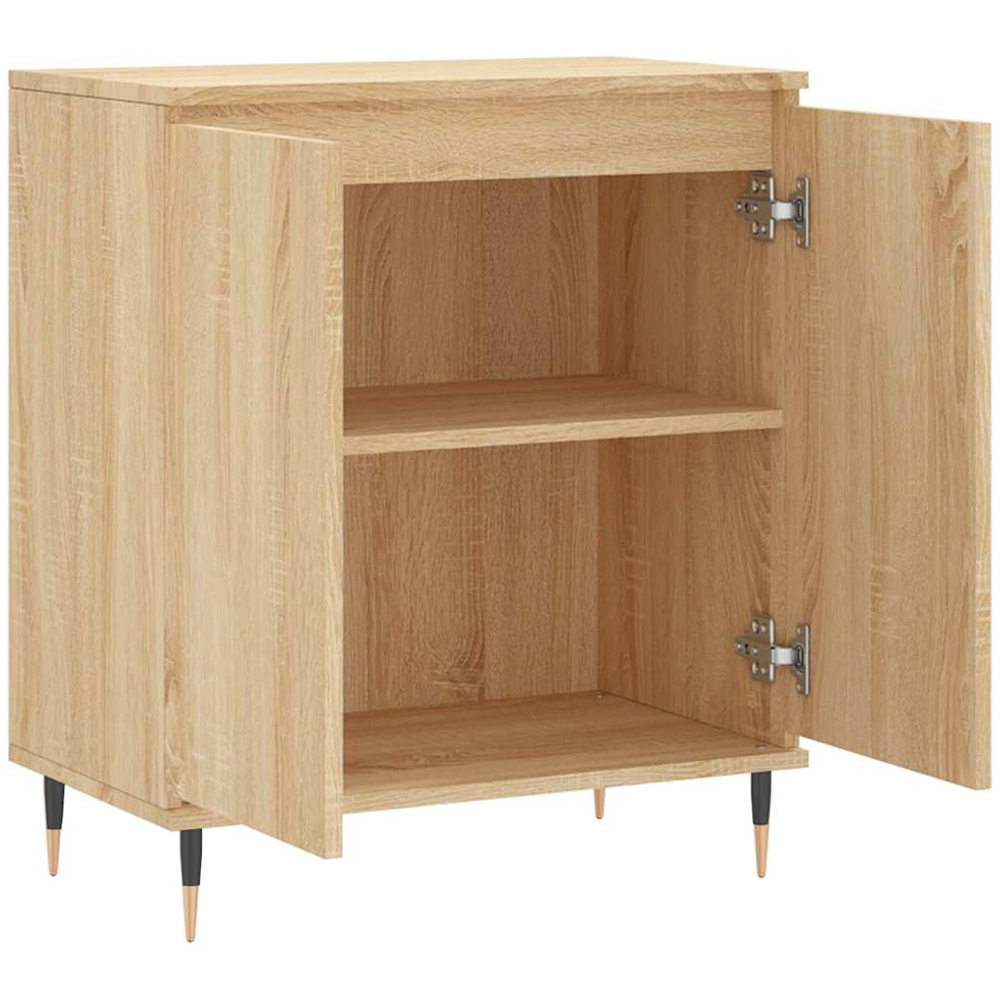vidaXL 2 Door Sonoma Oak Sideboard Image 6