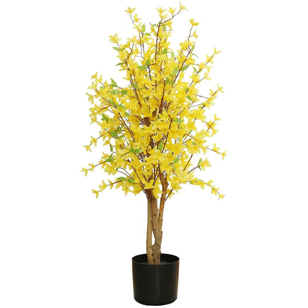 Leaf Forsythia Artificial Tree in Pot 60cm Image 1