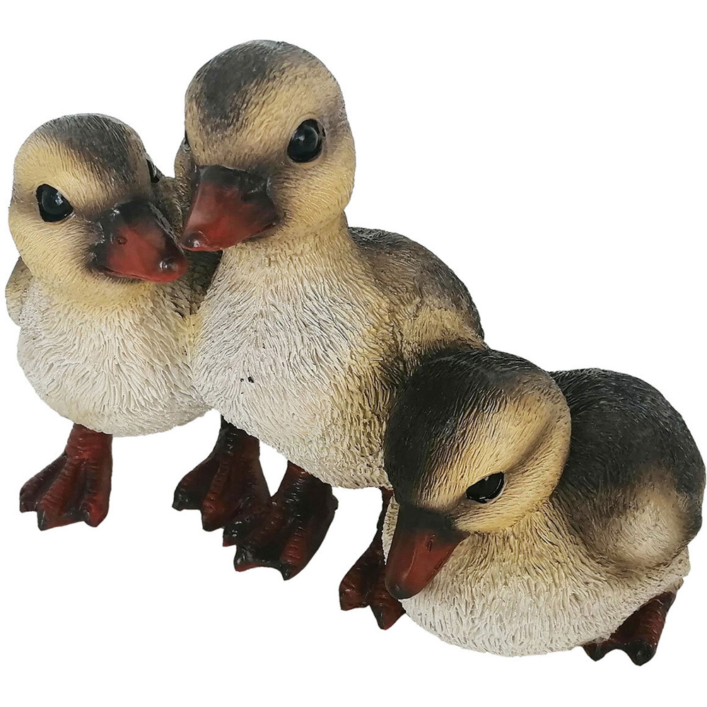 Polyresin Ducklings Statue Image